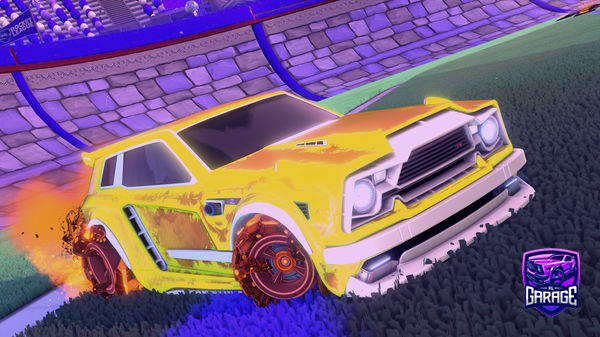 A Rocket League car design from coder636