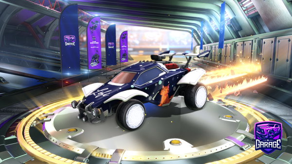 A Rocket League car design from SPIRITRAVAGE