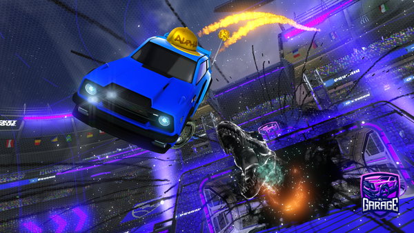 A Rocket League car design from cayden0610