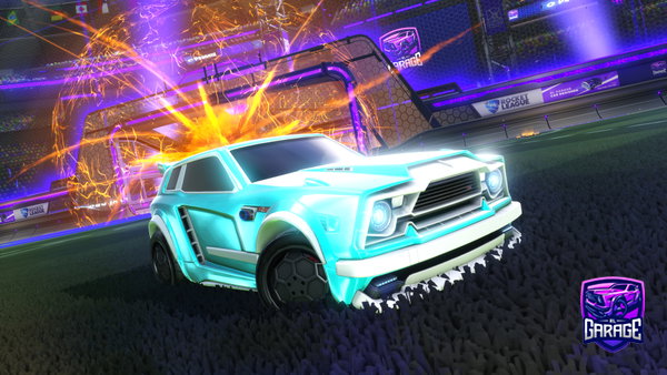 A Rocket League car design from aapetrove