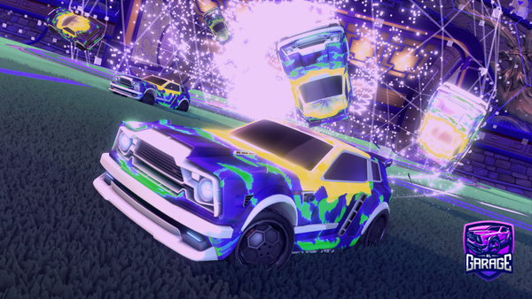 A Rocket League car design from Melkerp