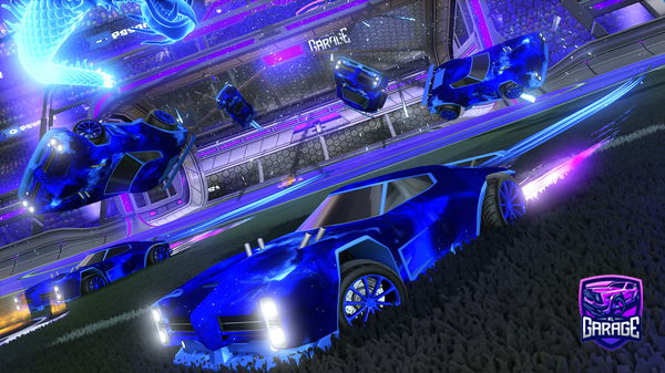 A Rocket League car design from galileo1610