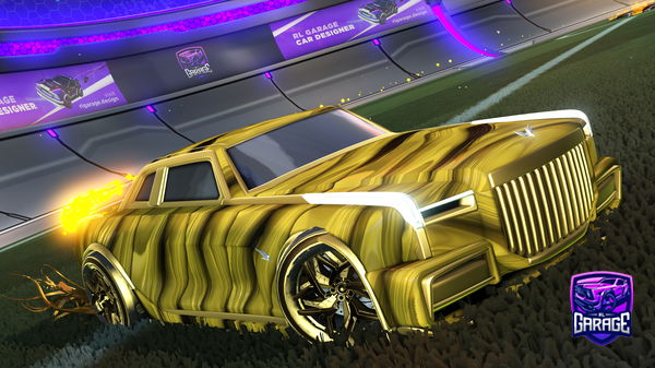 A Rocket League car design from L20f