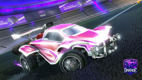 A Rocket League car design from BATTLE_Monkey20