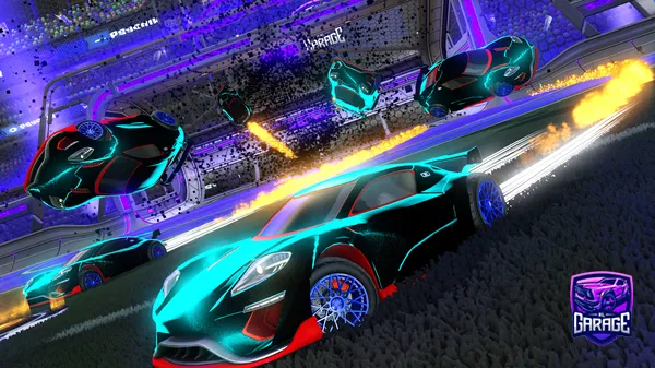 A Rocket League car design from McchickenYT