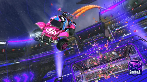 A Rocket League car design from akamonke