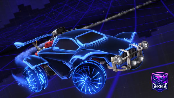 A Rocket League car design from Canosity
