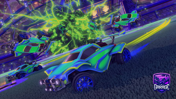 A Rocket League car design from Lewjz