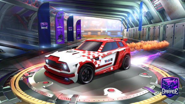 A Rocket League car design from Soma13