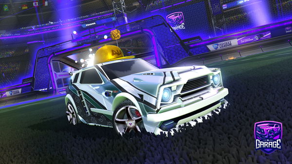 A Rocket League car design from momosgo