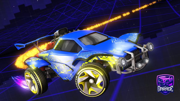 A Rocket League car design from LucasPut