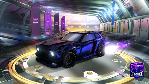 A Rocket League car design from ELITEshotgunQC