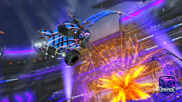 A Rocket League car design from LazyTaxiMan