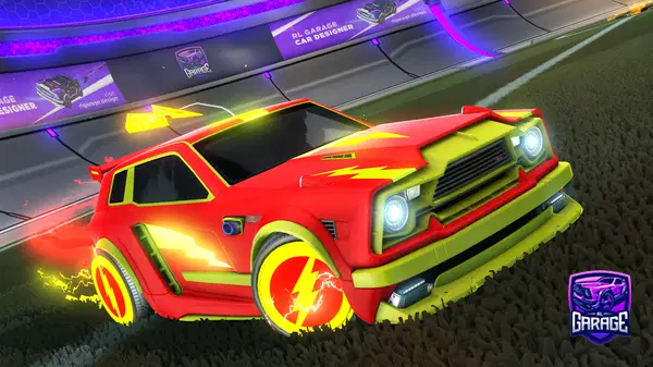 A Rocket League car design from josh-b