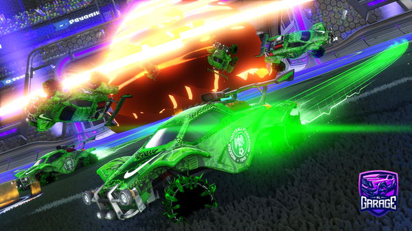 A Rocket League car design from chillywilly929