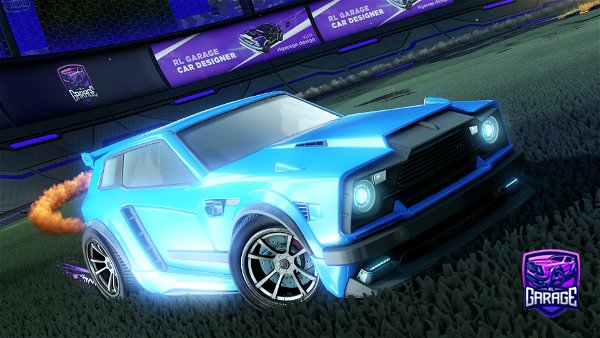 A Rocket League car design from dc_woli