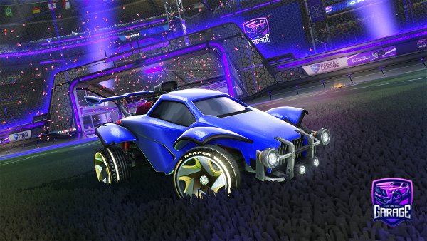 A Rocket League car design from TIIP5Y