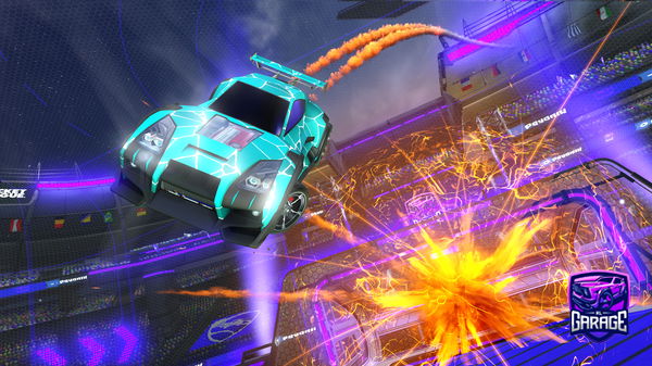 A Rocket League car design from WarlyWarlock