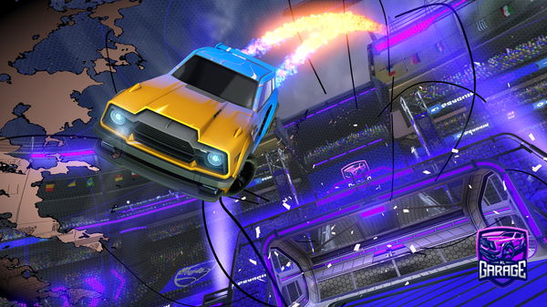 A Rocket League car design from OutsideWren3769