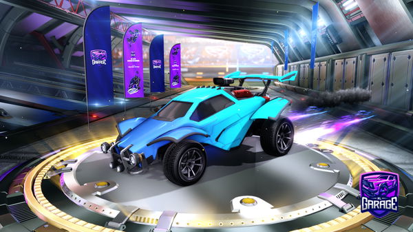 A Rocket League car design from Mxted