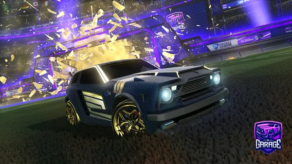 A Rocket League car design from HockeyGar27