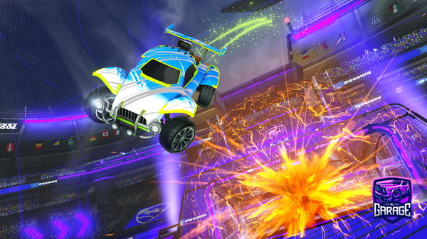 A Rocket League car design from Alsti10