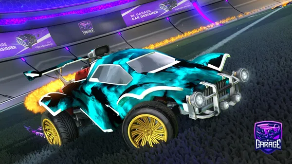 A Rocket League car design from chlls