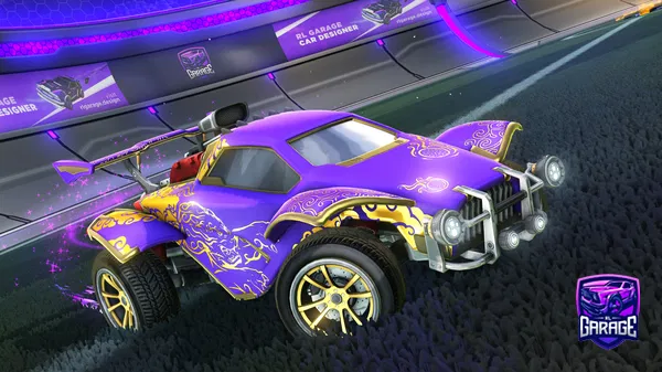 A Rocket League car design from josh-b