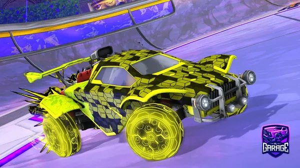 A Rocket League car design from Shooteo2313