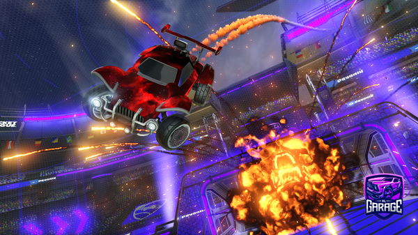 A Rocket League car design from midovx