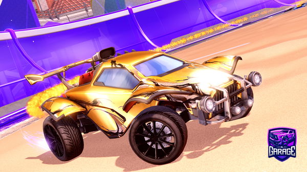 A Rocket League car design from Zr4me