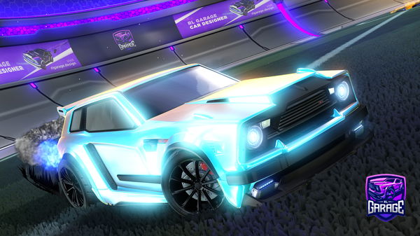A Rocket League car design from PandaRLOnTT