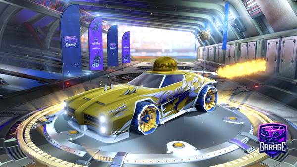 A Rocket League car design from Viper_rl101