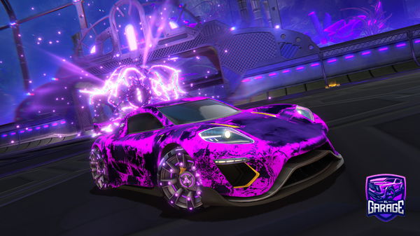 A Rocket League car design from rizzlerr