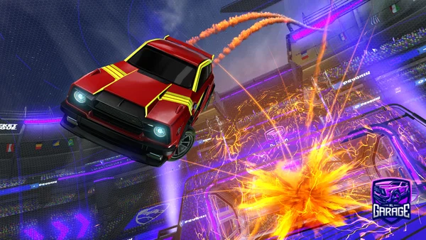A Rocket League car design from Colin310s