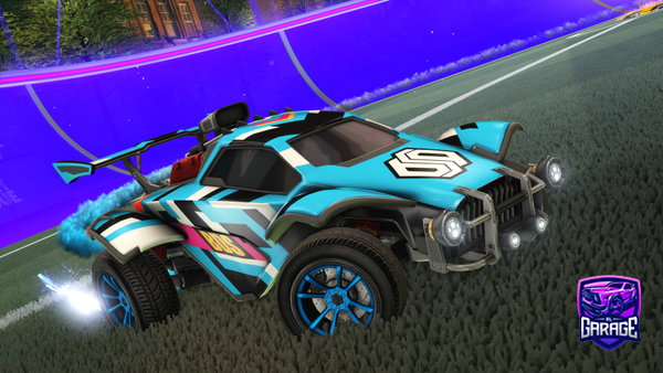 A Rocket League car design from Tybaltyh