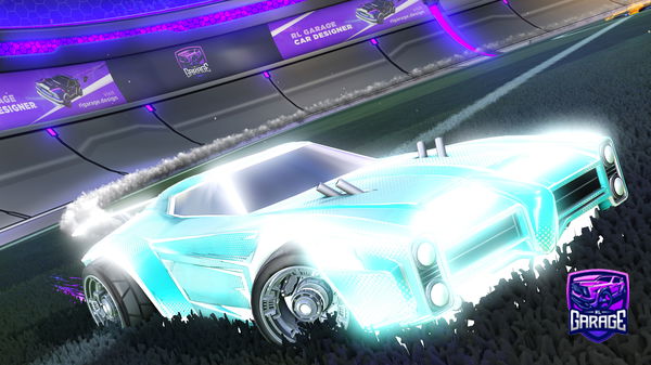 A Rocket League car design from Ksimo_