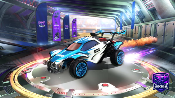 A Rocket League car design from MYST1KALL