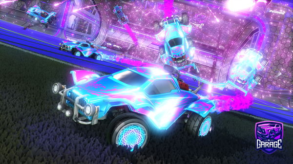 A Rocket League car design from -RL_Trading-