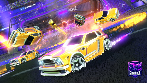 A Rocket League car design from InTheBin1