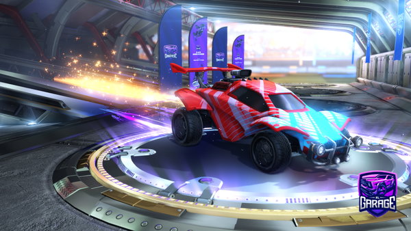 A Rocket League car design from Hellojustgot12515