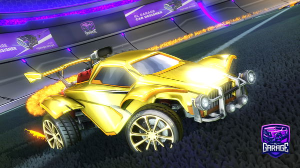 A Rocket League car design from AGENTSPOON