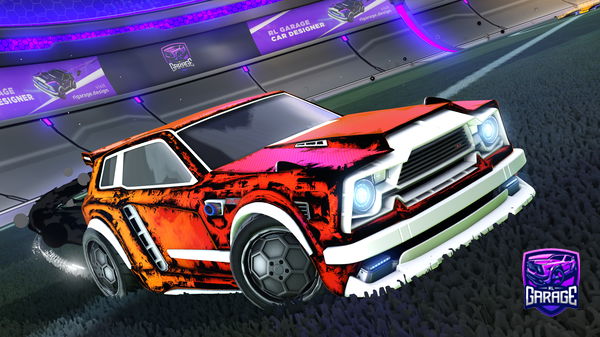 A Rocket League car design from Ocexn_RL
