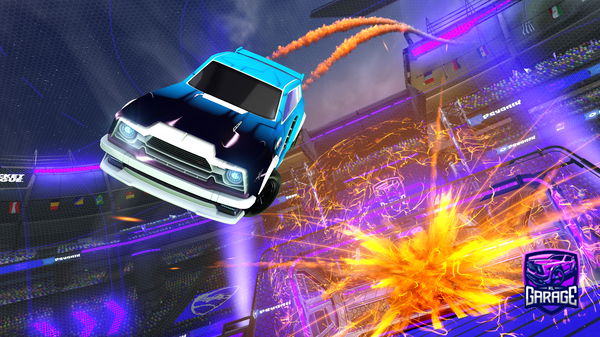 A Rocket League car design from EL_ZENOX