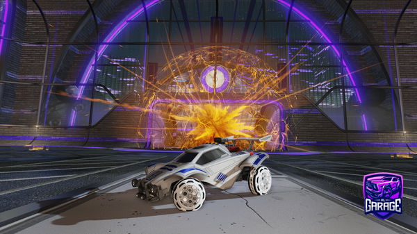 A Rocket League car design from Nutsongtat