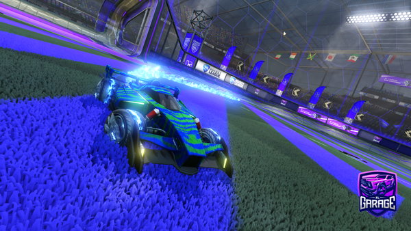 A Rocket League car design from Dingdongdann