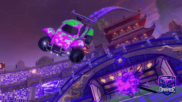 A Rocket League car design from X7-Ha7za