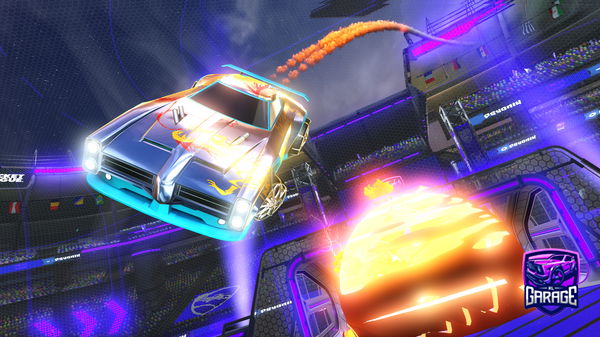 A Rocket League car design from Mohammed-_-_-