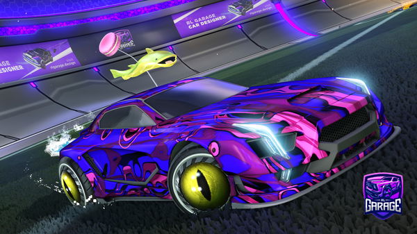 A Rocket League car design from Shatterrred