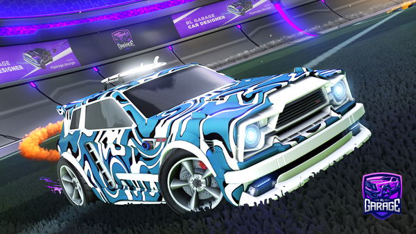 A Rocket League car design from WarrantBulb4761